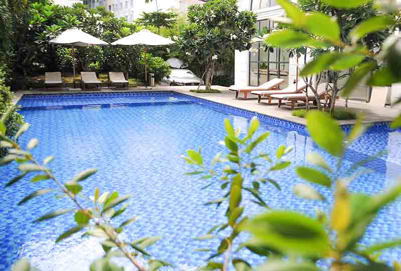 One bedroom serviced apartment for rent in Go Vap District HCMC 