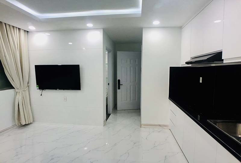 One bedroom serviced apartment for rent on Nguyen Duy Street, Binh Thanh District