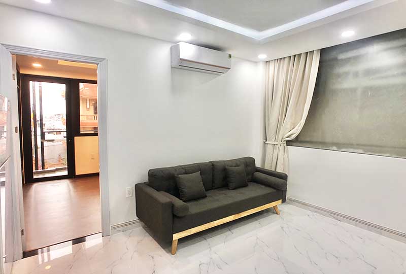 One bedroom serviced apartment for rent on Nguyen Duy Street, Binh Thanh District