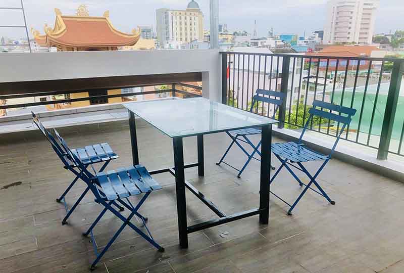 Windy serviced apartment for lease in Binh Thanh District HCMC