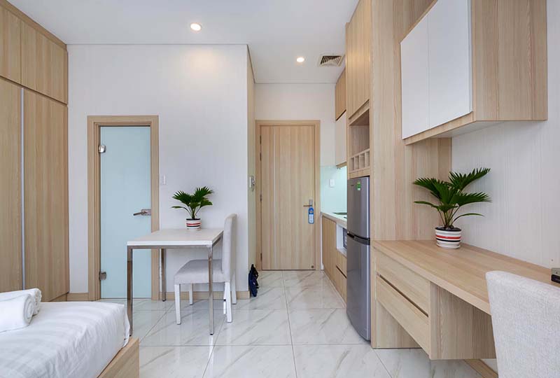 Nice studio renting in District 1 next to Tan Dinh market