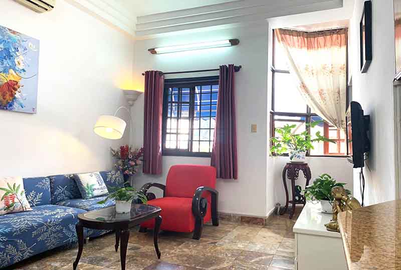 Rustic Serviced apartment for rent in Dao Kao Ward District 1