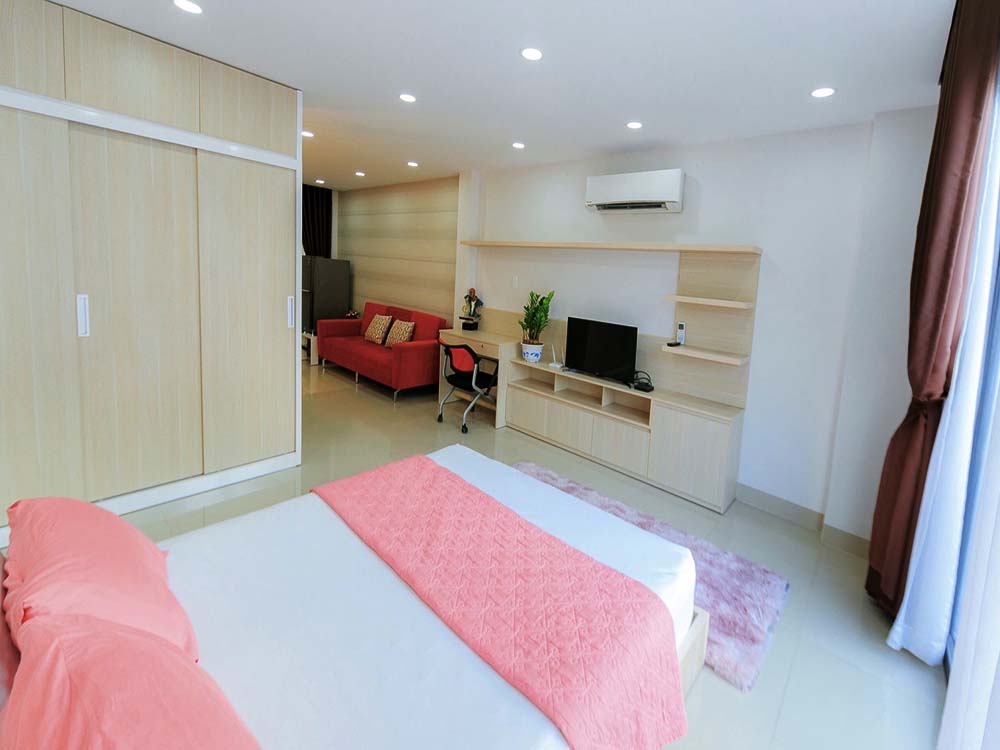 Tran Dinh Xu serviced apartment for rent in District 1 Saigon