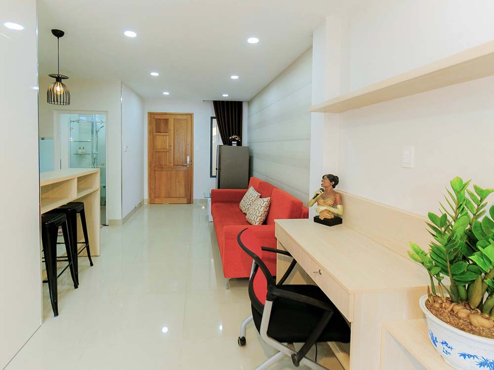 Tran Dinh Xu serviced apartment for rent in District 1 Saigon