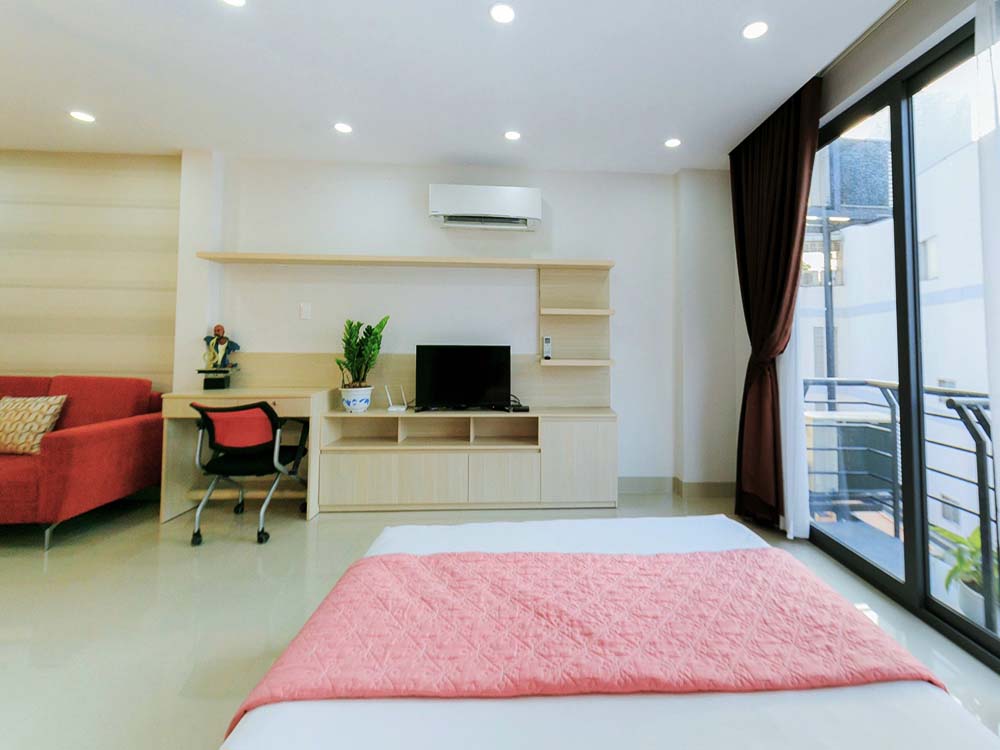 Tran Dinh Xu serviced apartment for rent in District 1 Saigon