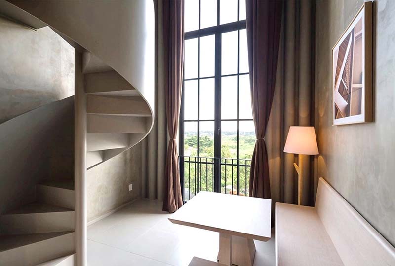 Nice concept serviced apartment for rent in District 2 Saigon