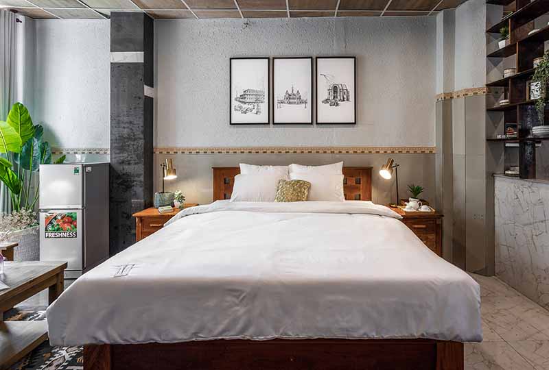 Nice serviced apartment for rent in District 1 Ton That Tung Street