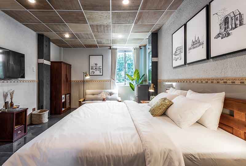 Nice serviced apartment for rent in District 1 Ton That Tung Street