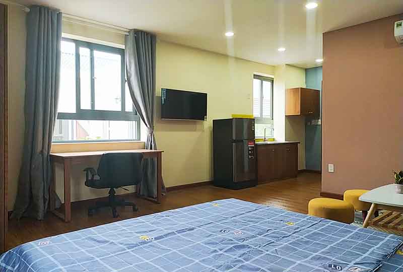 Studio serviced apartment for rent on Nam Thong St, Phu My Hung District 7