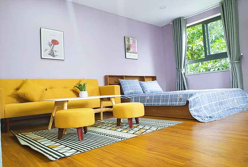 Studio serviced apartment for rent on Nam Thong St, Phu My Hung District 7