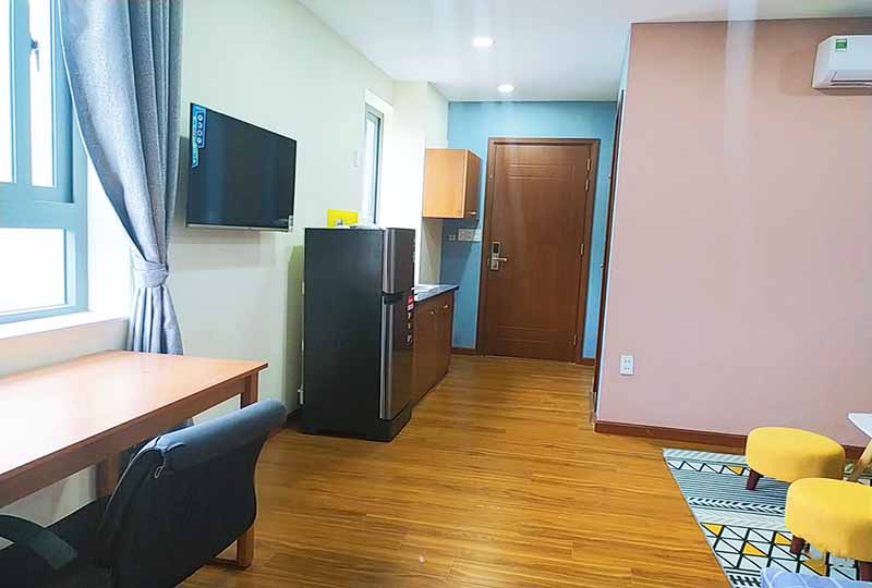 Studio serviced apartment for rent on Nam Thong St, Phu My Hung District 7