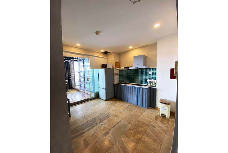 Penthouse for rent in Phu Nhuan District comes with full of services