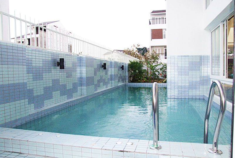 Nice villa for rent on street 11 Phu My ward District 7