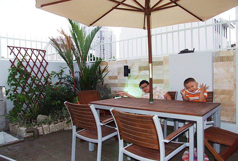 Nice villa for rent on street 11 Phu My ward District 7