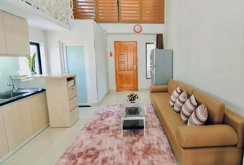 Loft-apartment for rent in District 1 has full of services