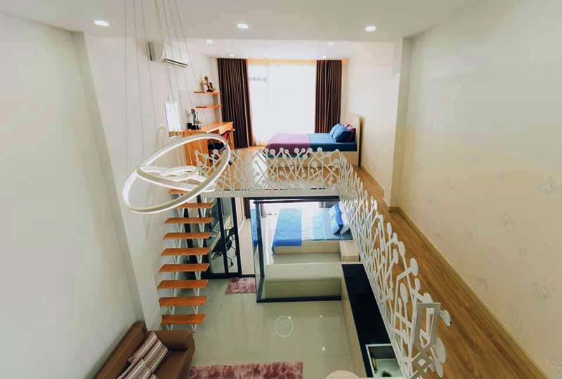 Loft-apartment for rent in District 1 has full of services