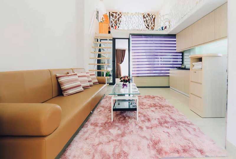 Loft-apartment for rent in District 1 has full of services
