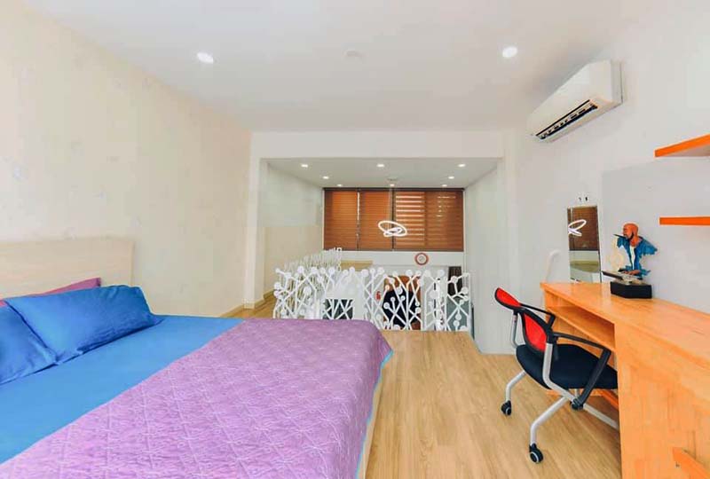 Loft-apartment for rent in District 1 has full of services
