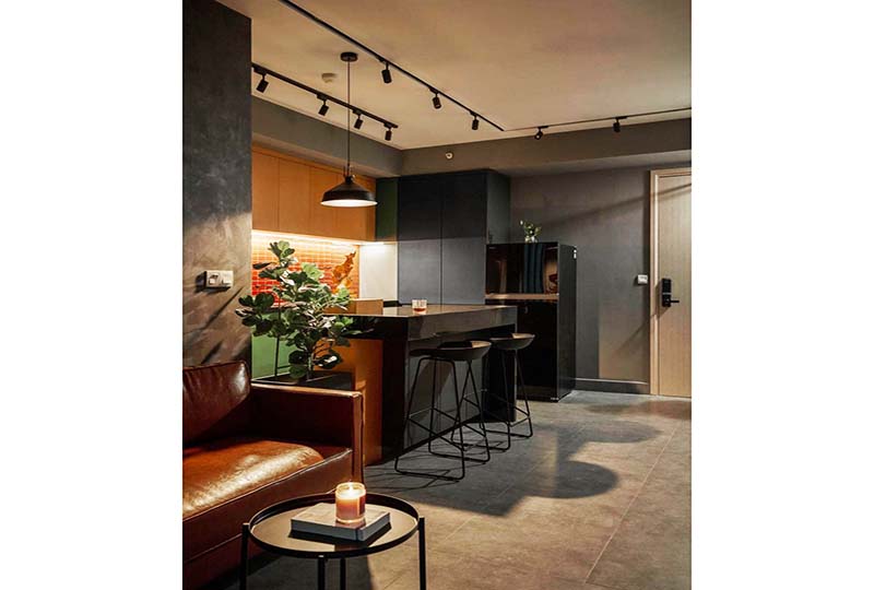 Apartment for rent in District 2 on Palm Heights Building