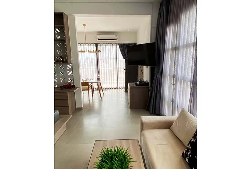 Serviced apartment for rent in District 4 next to District 1 Saigon