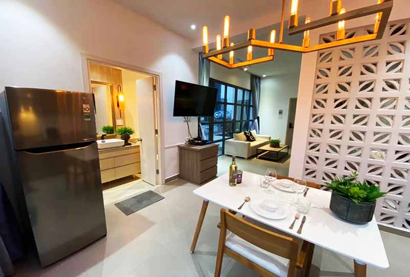 Serviced apartment for rent in District 4 next to District 1 Saigon
