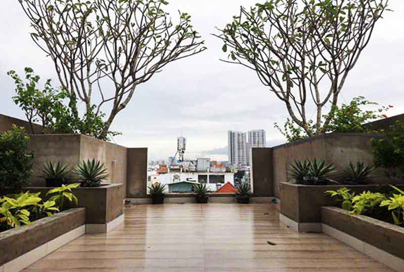 Serviced apartment for rent in District 4 next to District 1 Saigon