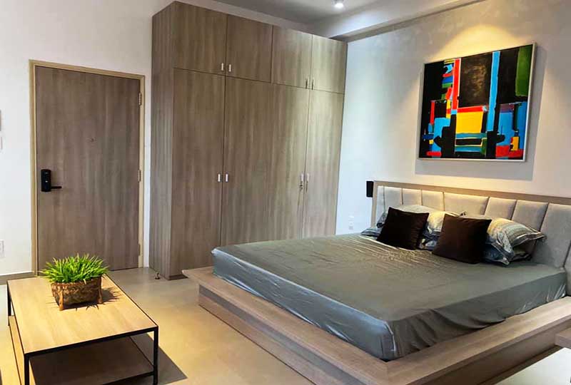 Serviced apartment for rent in District 4 next to District 1 Saigon