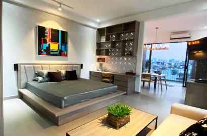 Serviced apartment for rent in District 4 next to District 1 Saigon