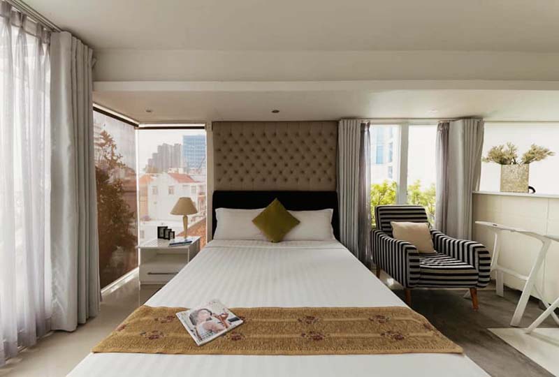 Penthouse serviced apartment for rent in Disrtict 1 Ho Chi Minh City