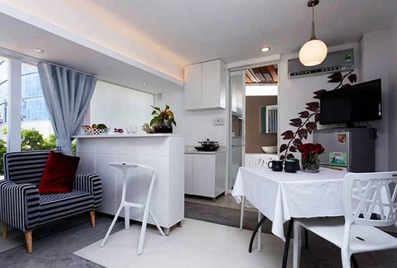 Penthouse serviced apartment for rent in Disrtict 1 Ho Chi Minh City