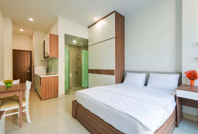 Nice serviced apartment leasing in District 1 Calmette Street
