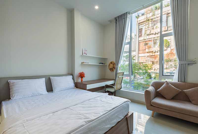 Nice serviced apartment leasing in District 1 Calmette Street