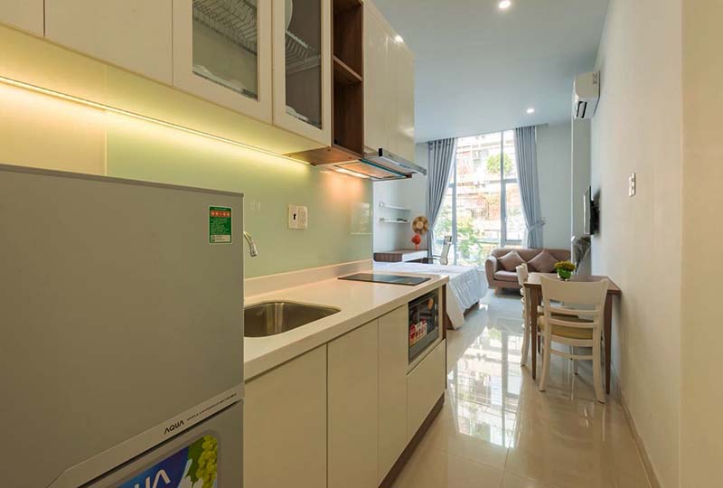 Nice serviced apartment leasing in District 1 Calmette Street