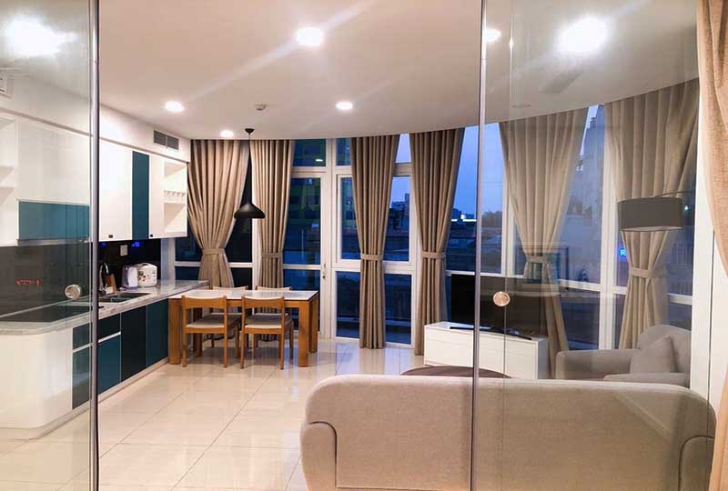 Nice apartment rental on Ben Thanh Tower District 1 Saigon City center