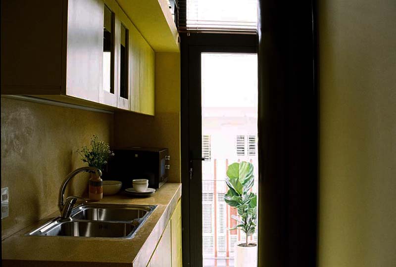 Serviced apartment for rent in District 2 Saigon next to The Vista Building