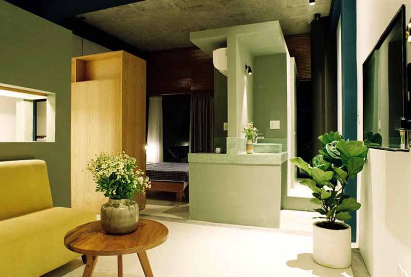 Serviced apartment for rent in District 2 Saigon next to The Vista Building