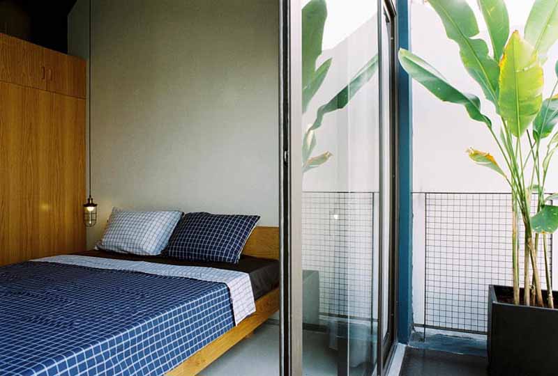 Serviced apartment for rent in District 2 Saigon next to The Vista Building