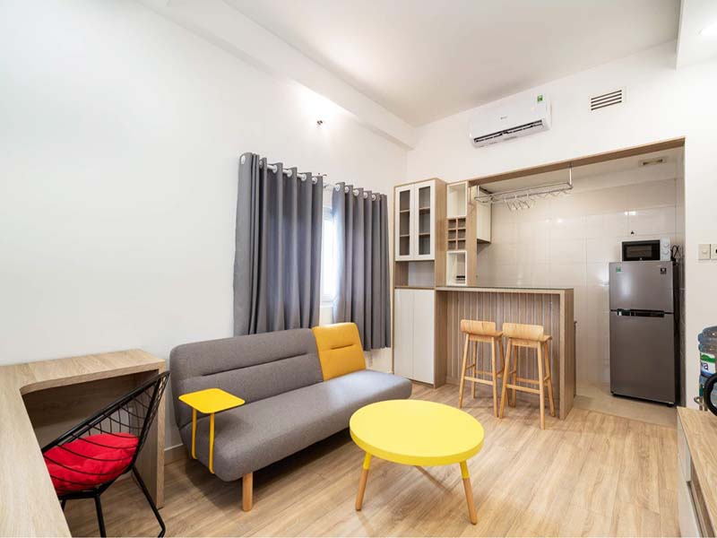 Cozy serviced apartment renting in Binh Thanh Dist, Pham Viet Chanh St