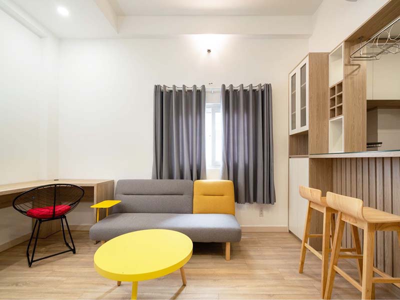 Cozy serviced apartment renting in Binh Thanh Dist, Pham Viet Chanh St