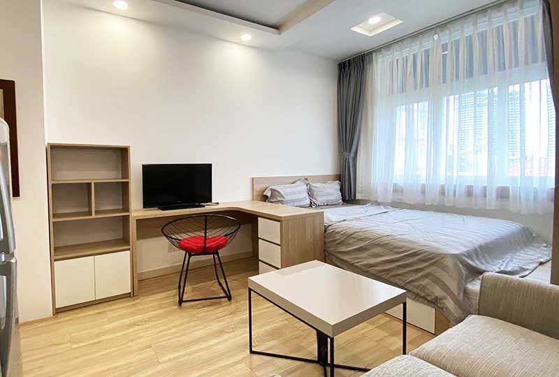 Studio flat leasing in Binh Thanh District Saigon City Center