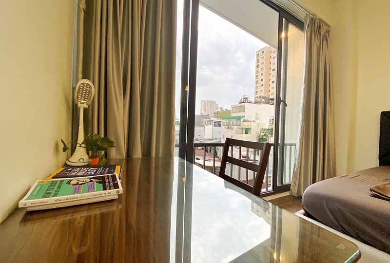 Studio flat leasing in Binh Thanh District, Bui Huu Nghia St