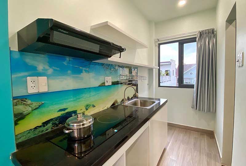 Studio flat leasing in Binh Thanh District, Bui Huu Nghia St