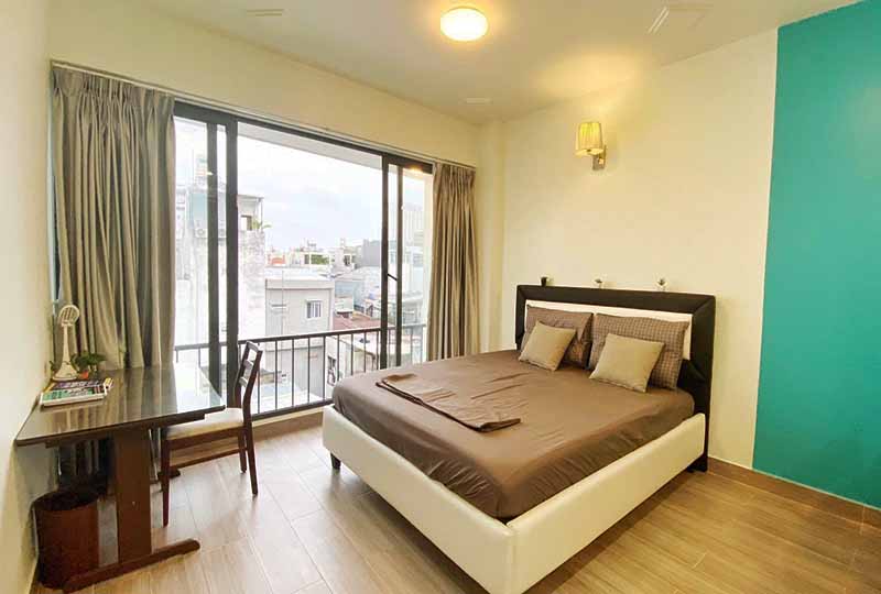 Studio flat leasing in Binh Thanh District, Bui Huu Nghia St