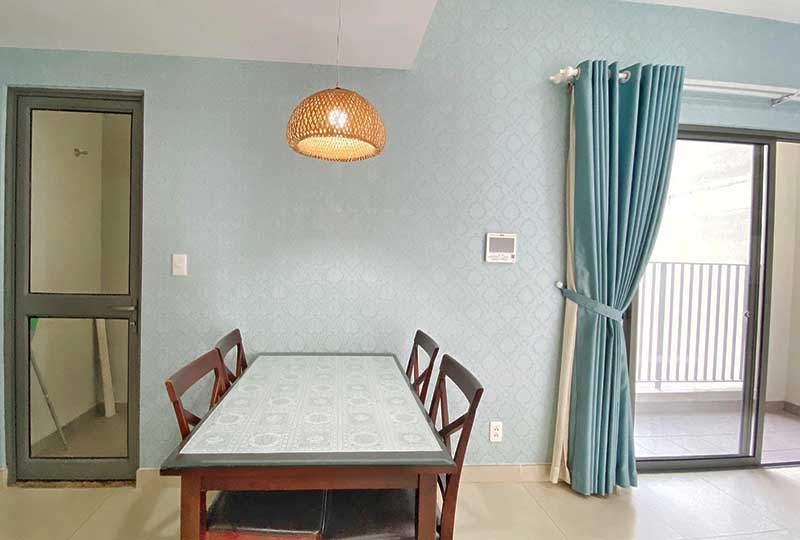 Two bedrooms flat rental on Masteri Thao Dien Ho Chi Minh City
