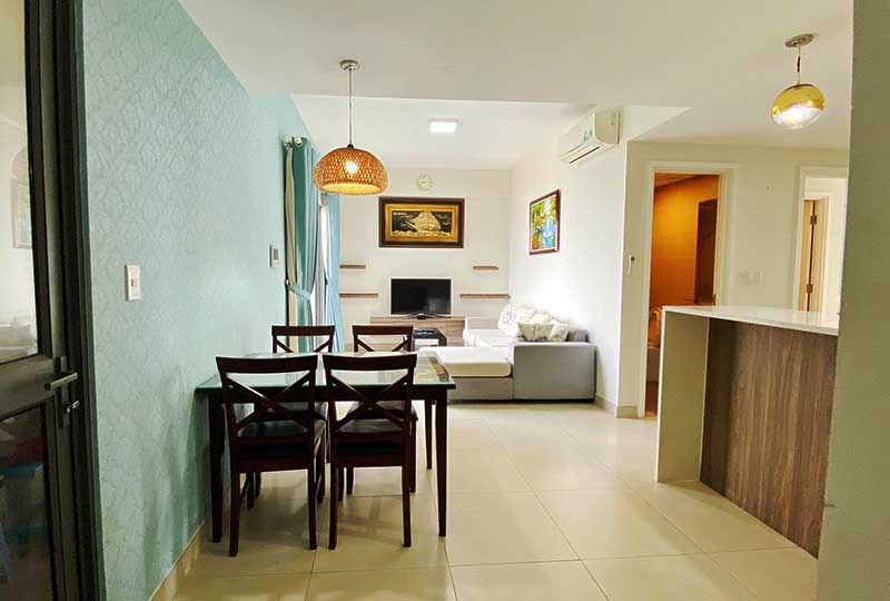 Two bedrooms flat rental on Masteri Thao Dien Ho Chi Minh City
