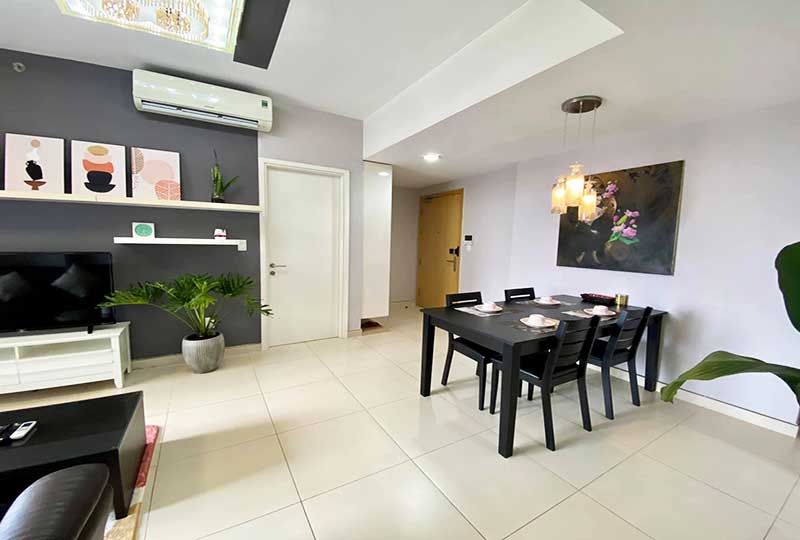 Masteri Thao Dien apartment for rent in Thao Dien District 2 - 3 bedrooms style