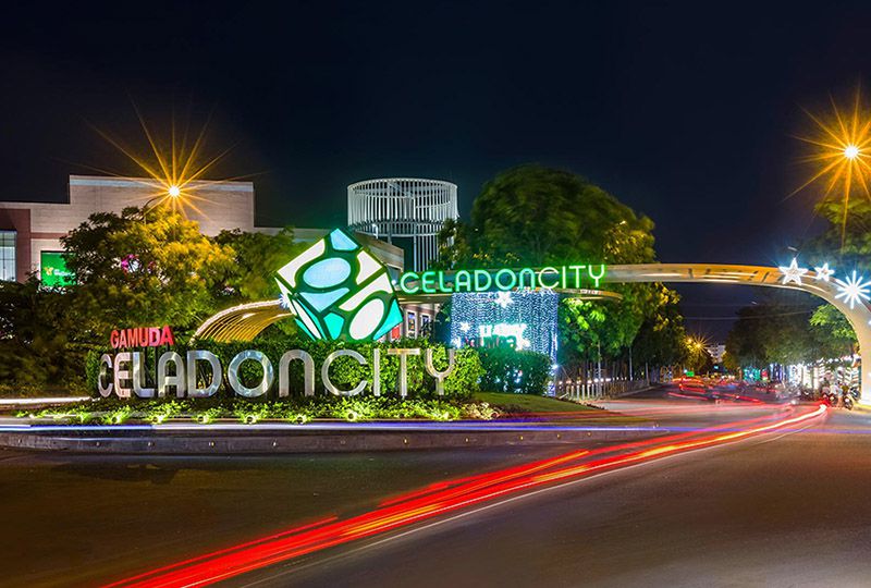 Two bedroom flat for lease on Celadon City Tan Phu District