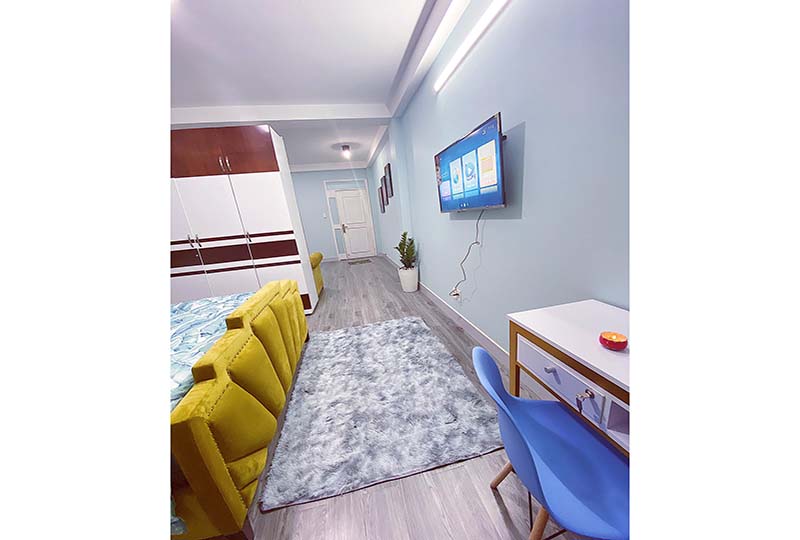 Retails serviced apartment for rent on De Tham St, District 1