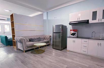 Retails serviced apartment for rent on De Tham St, District 1