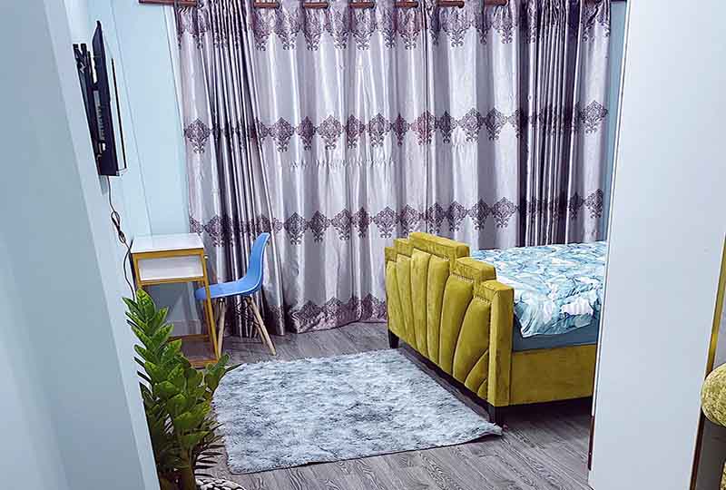 Retails serviced apartment for rent on De Tham St, District 1